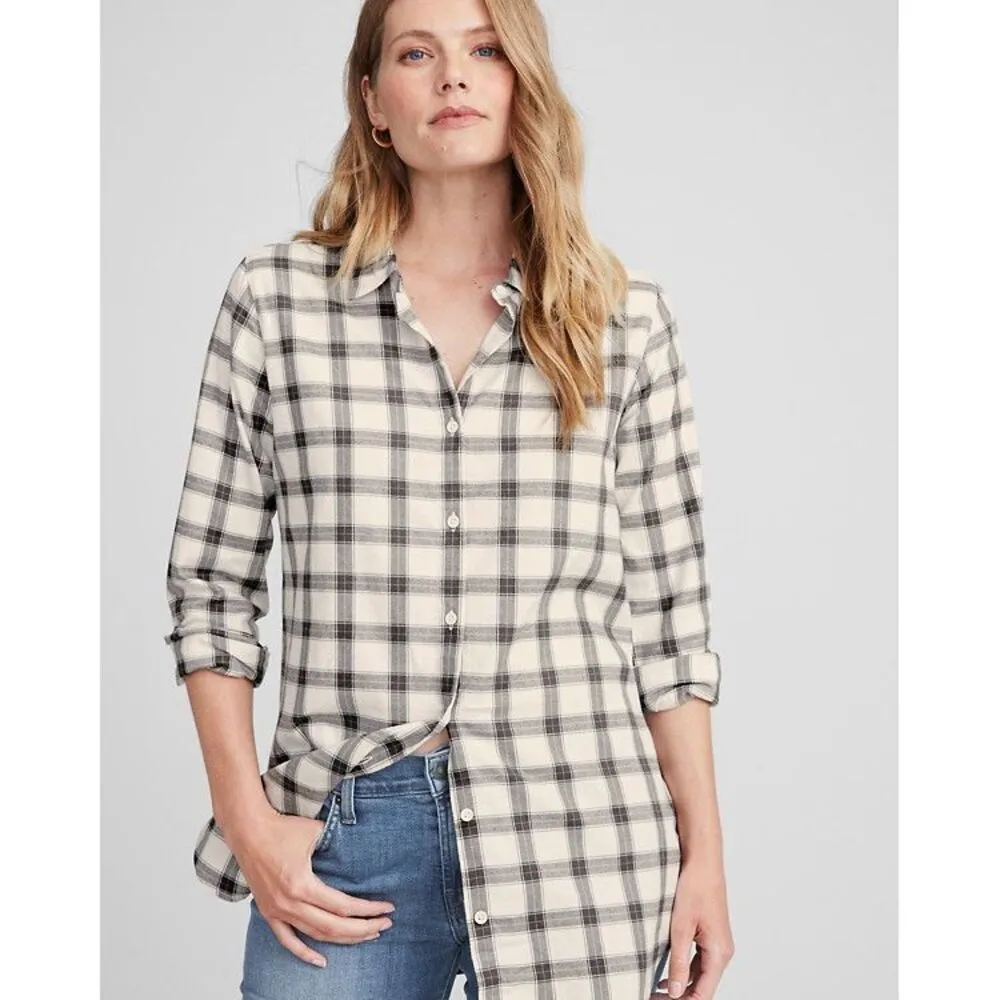 ✨Garnet Hill Essential Long Cotton Sz 6 Tunic✨ - Image 3