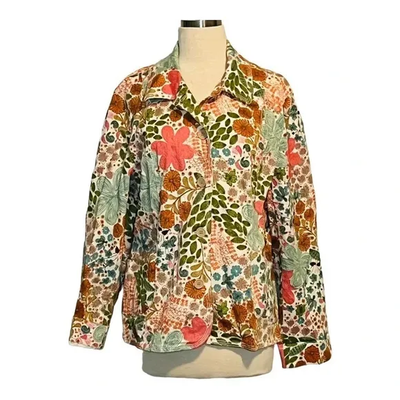 KORET FLORAL BUTTON - Image 2