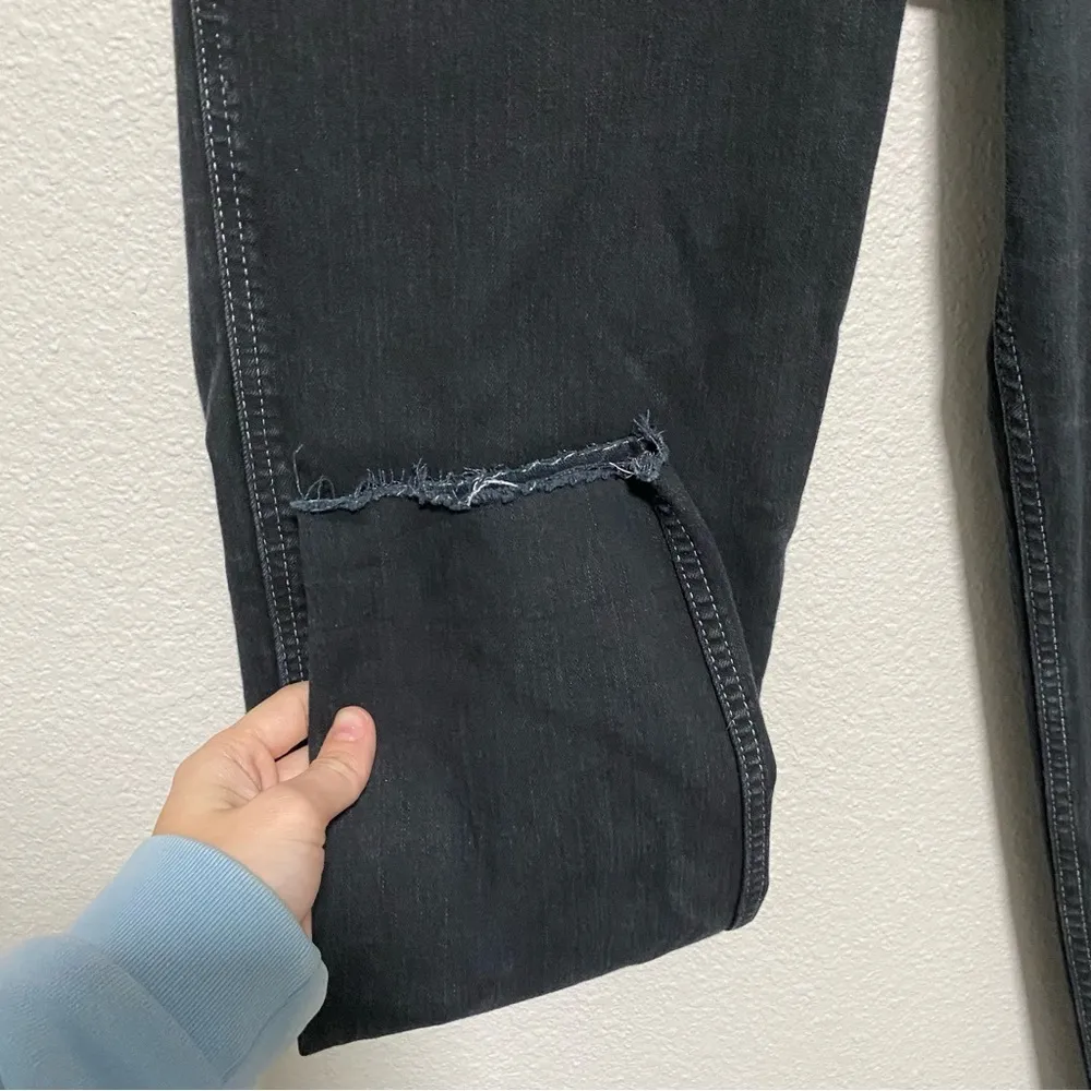 Hollister Black Denim Cargo Pants - Image 6