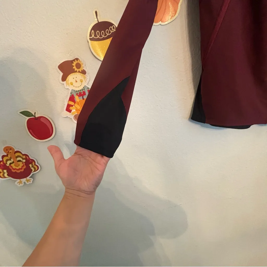 Merrell Women's Burgundy and Black all weather Jacket - Image 2