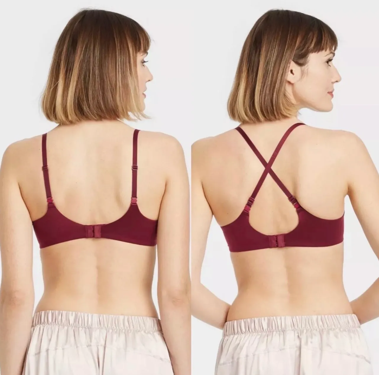 NWOT Auden The Icon Full Coverage Lightly Lined T - Image 3