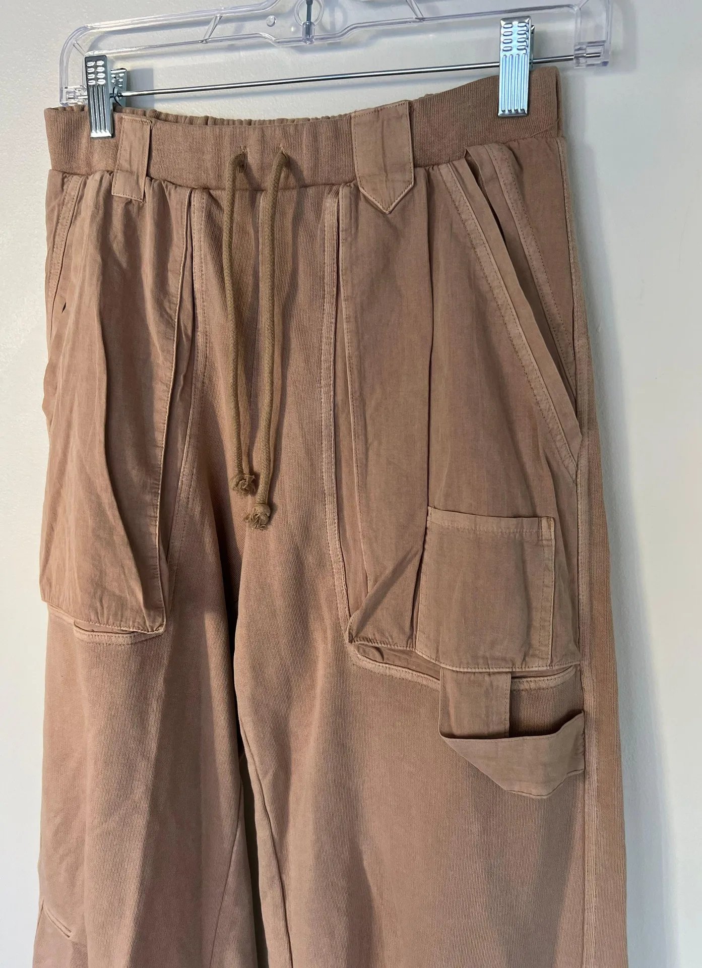 Wide-Leg Cargo Sweatpants - Image 3