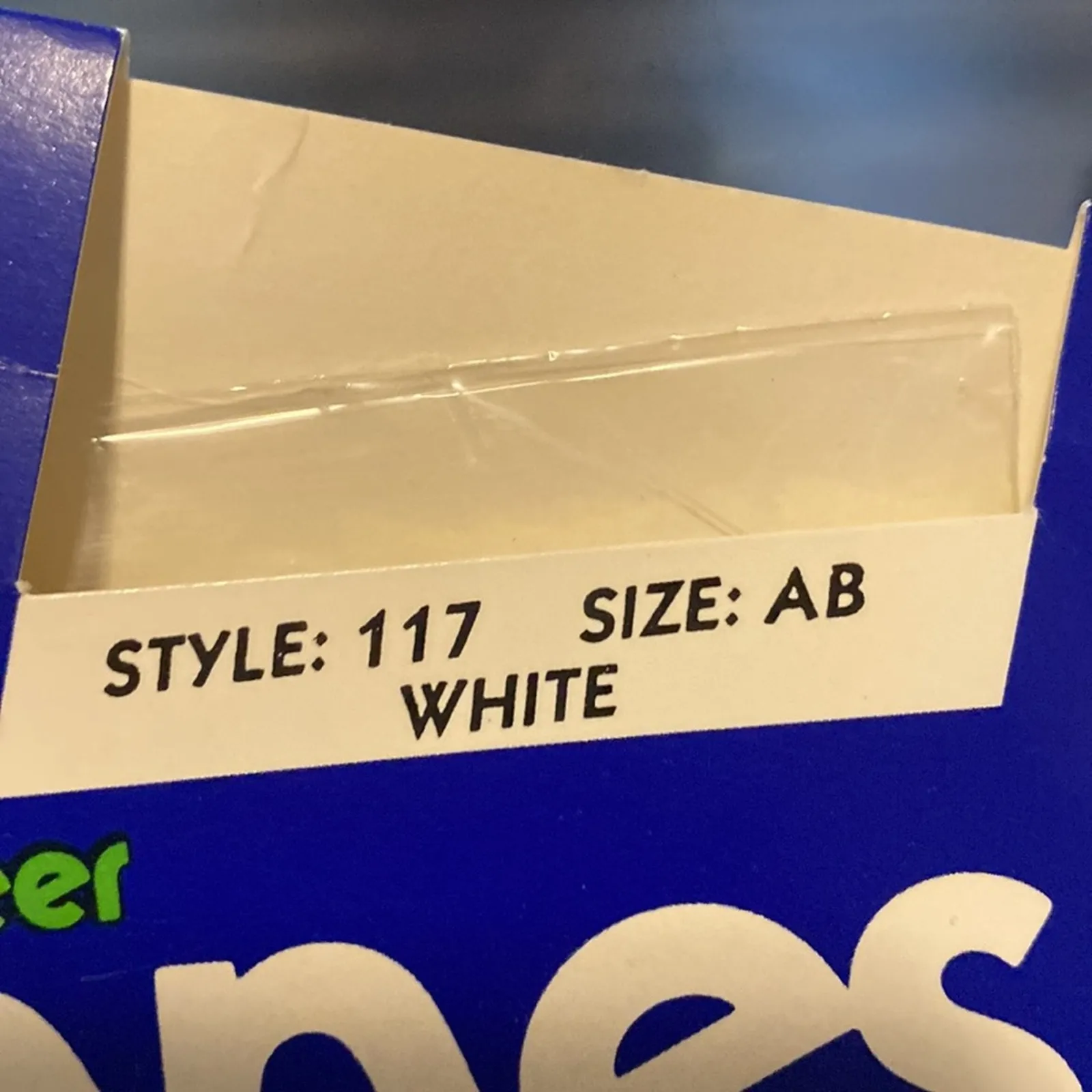 Vintage Hanes Too white size AB pantyhose used 90s costume recital - Image 2