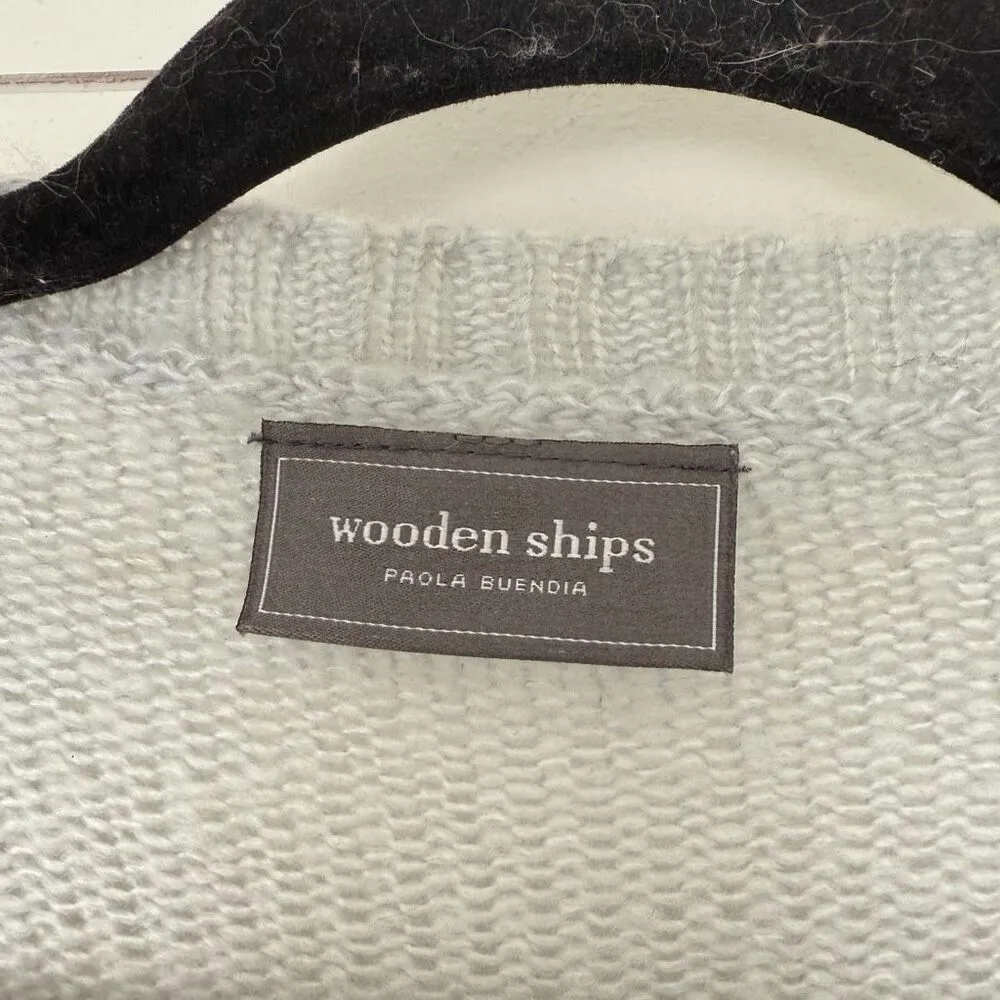 Wooden Ships Women’s Small/Medium Skull Sweater Mohair Wool - Image 2