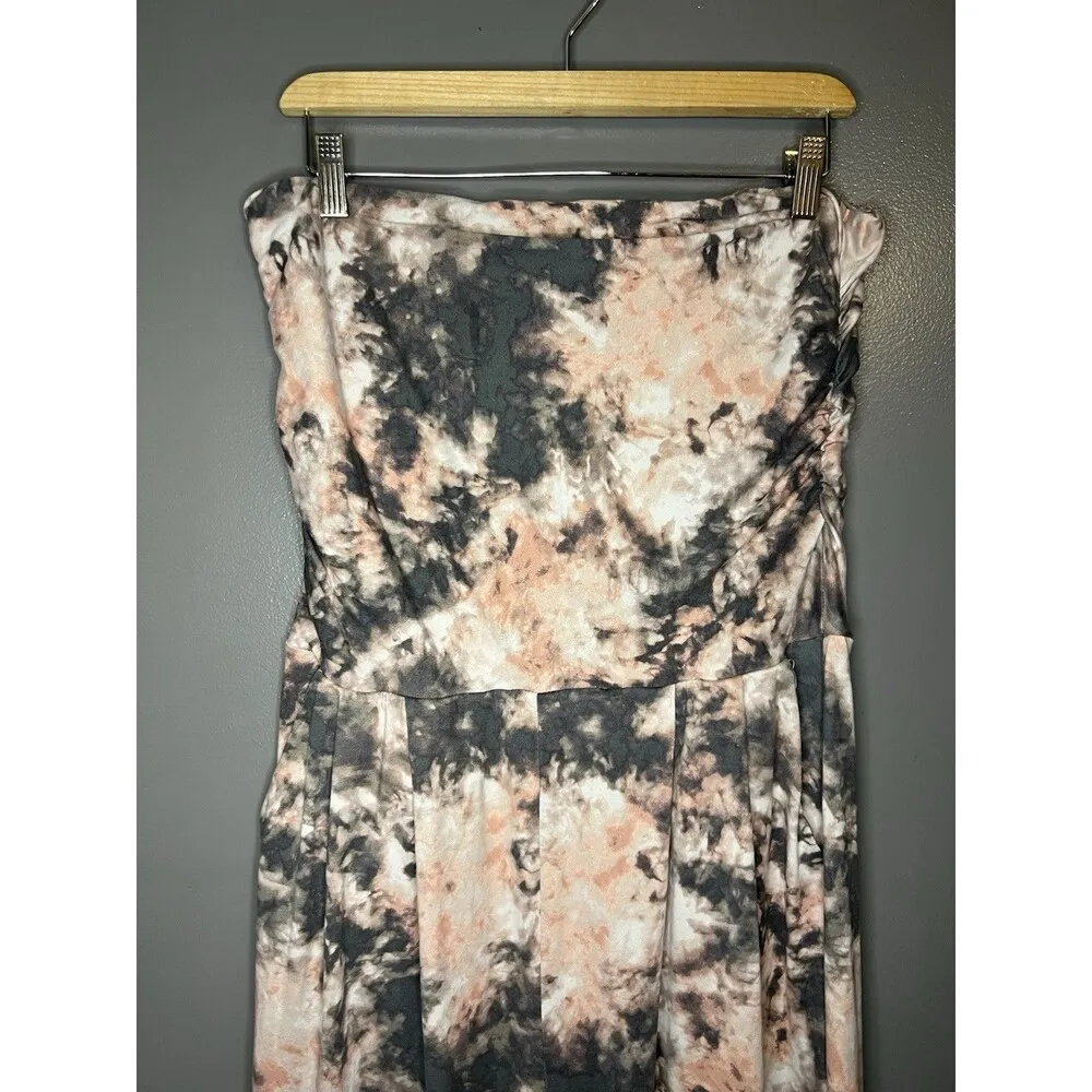 FULL CIRCLE TRENDS Trendy Plus Size Printed Ruched - Image 2