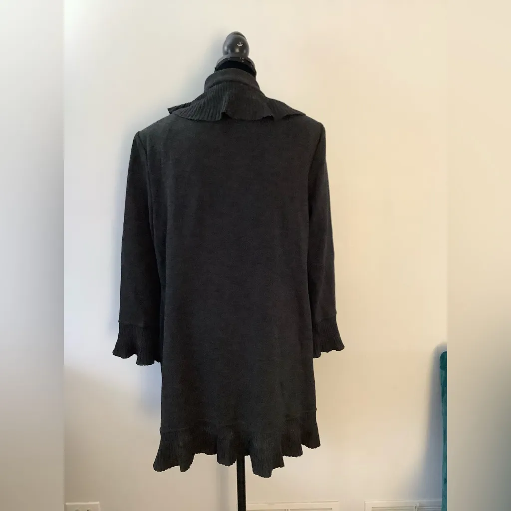 DRESSY ST.JOHN CARDIGAN 🌹NWT Gray Size 16 - Image 5