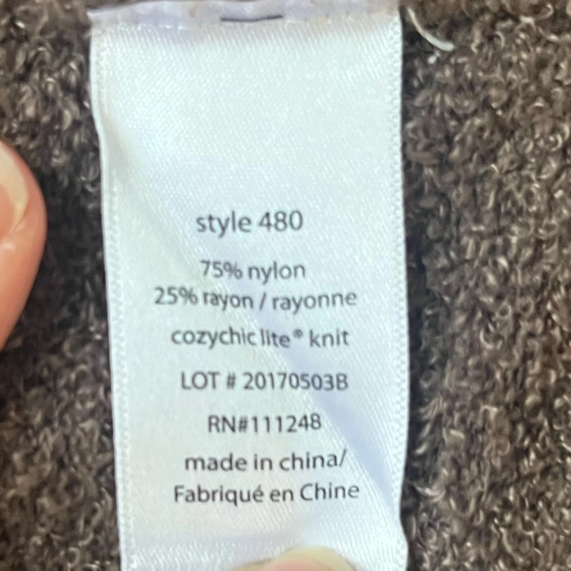 Barefoot Dreams Cozychic Lite Brown Fuzzy Hood Duster Open Cardigan Sweater M - Image 6