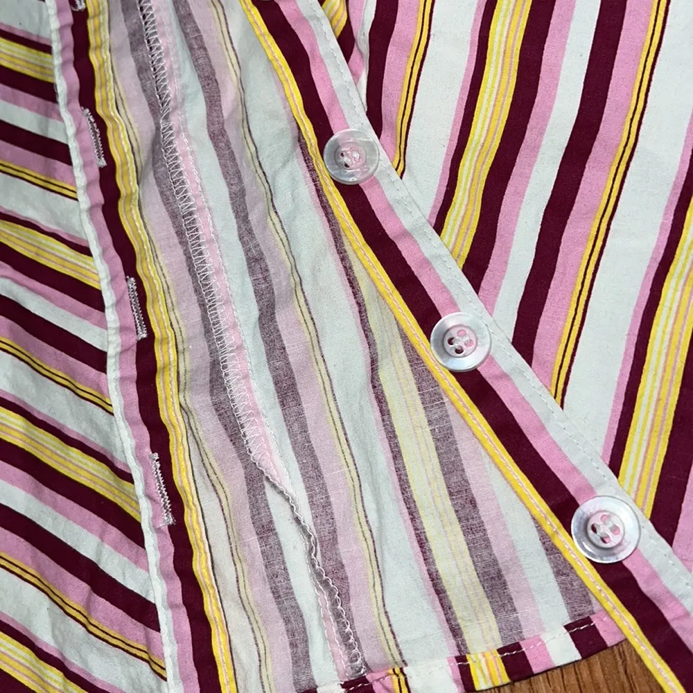 Sleeveless Button Down NWOT Size XL - Image 5