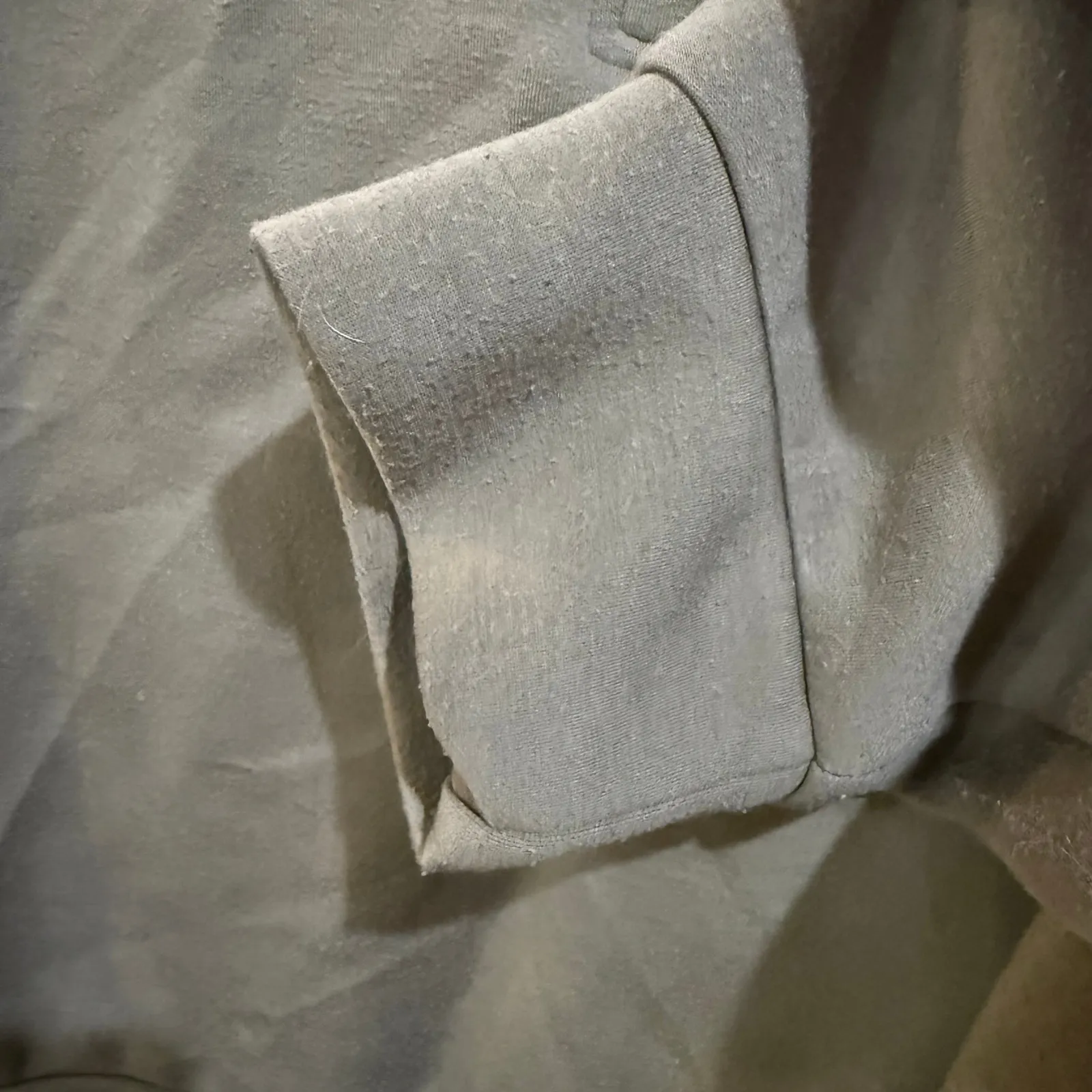 Magaschoni Woman 1X Pullover Sweatshirt Olive Green Quarter Zip Mock Neck - Image 6