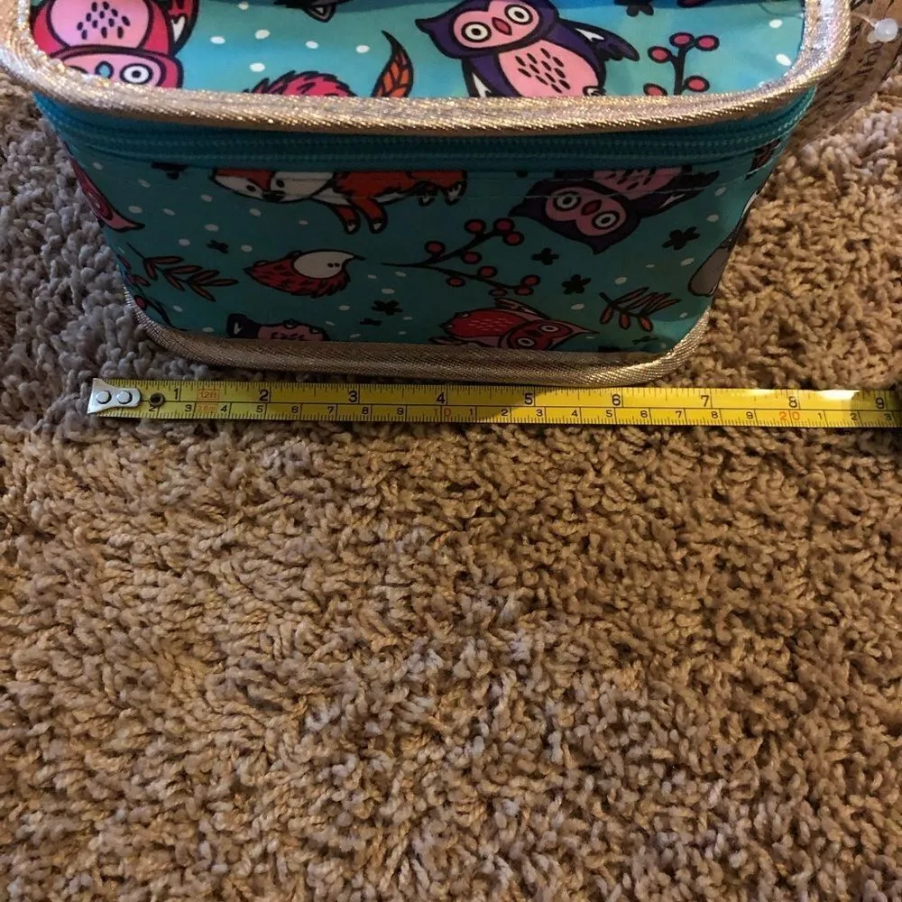 Conair Owl cosmetic travel case NWT - Image 9