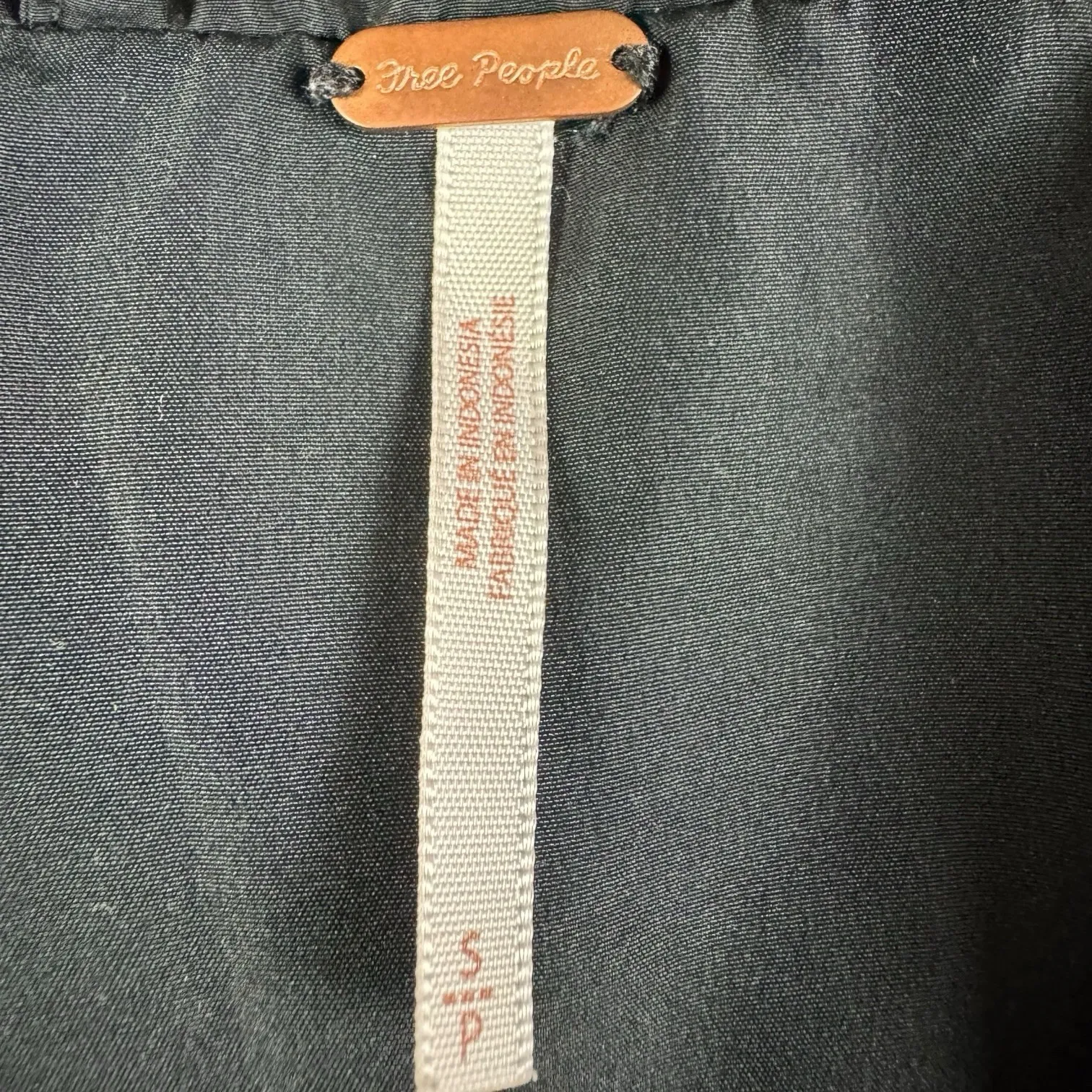 Free People Weekender Puffer Women Quilted Insulated Jacket Black Oversized Sz S - Image 5