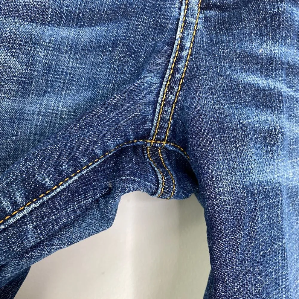 Anthropologie Pilcro Womens Slim Ankle Jeans Size 28 Mid Rise Washed - Image 6