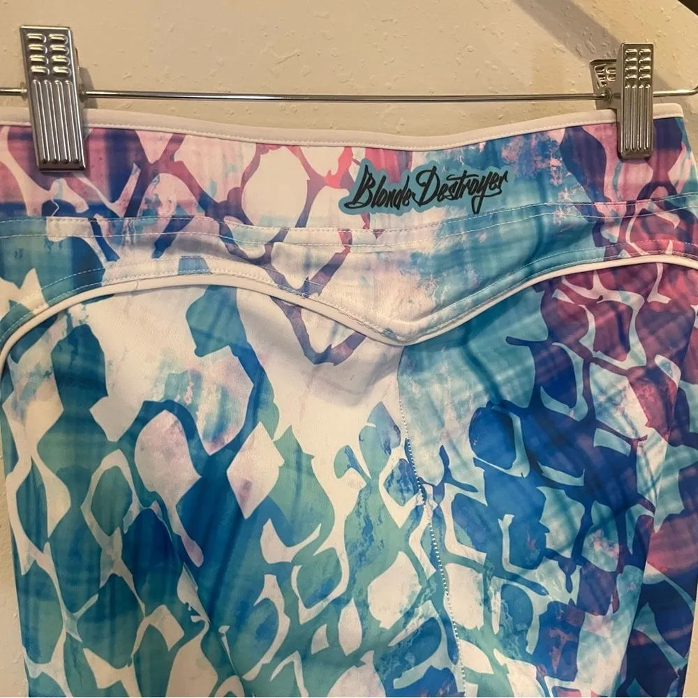 Blonde Destroyer Bright Carnivore AB Leggings Size XS - Image 7