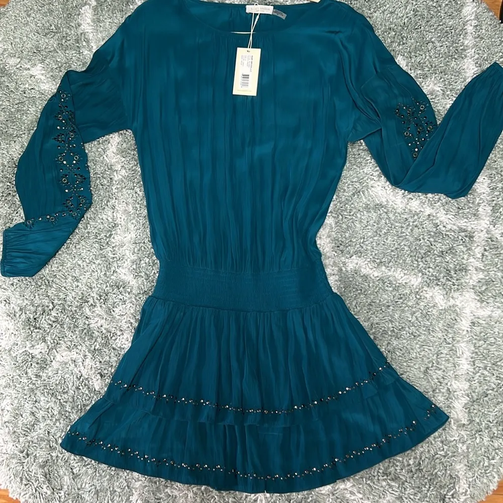 Prom Szn BNWT 🏷️ ✨👗 New York Sheryl DESIGNER Dress S gorgeous Aqua teal color 💙🩵 - Image 6