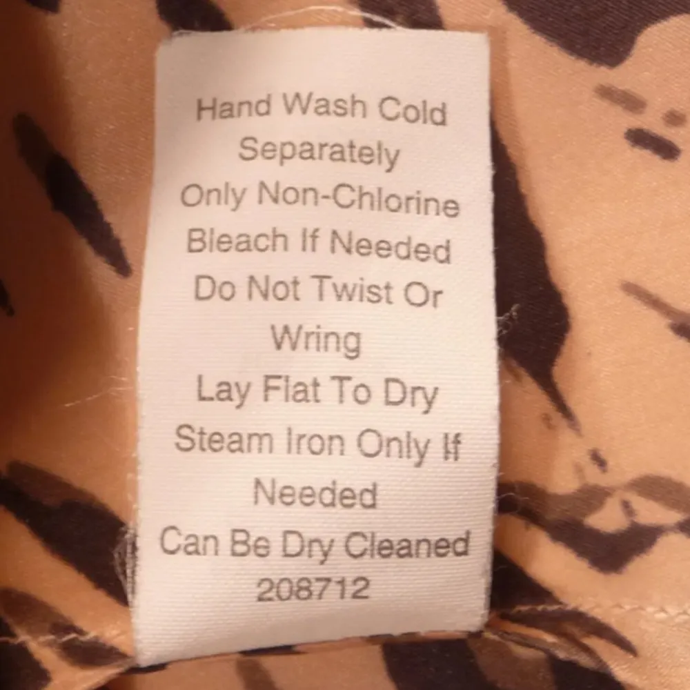 CAbi Style #104 Just So Zebra Print Silk Size S - Image 9