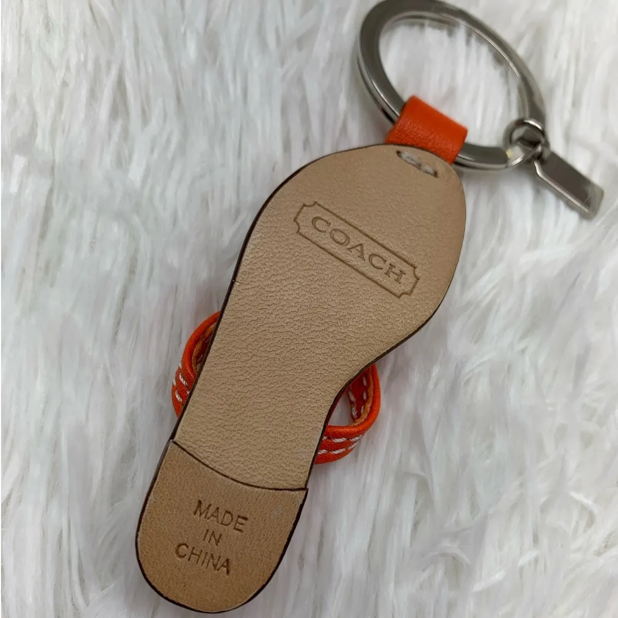 y2k COACH Sandal Bag Charm Key Chain - Image 2