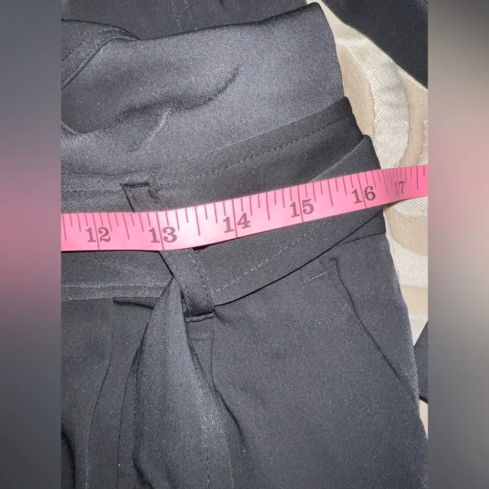 Tie Waist Straight Leg Jumpsuit
Size 6 NWT, classy & Chic in jet black - Image 14