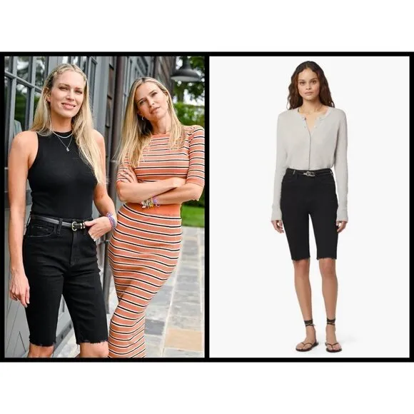 💕FAVORITE DAUGHTER💕 The Eva Long Slim Short ~ Portland Black 27 NWT - Image 2