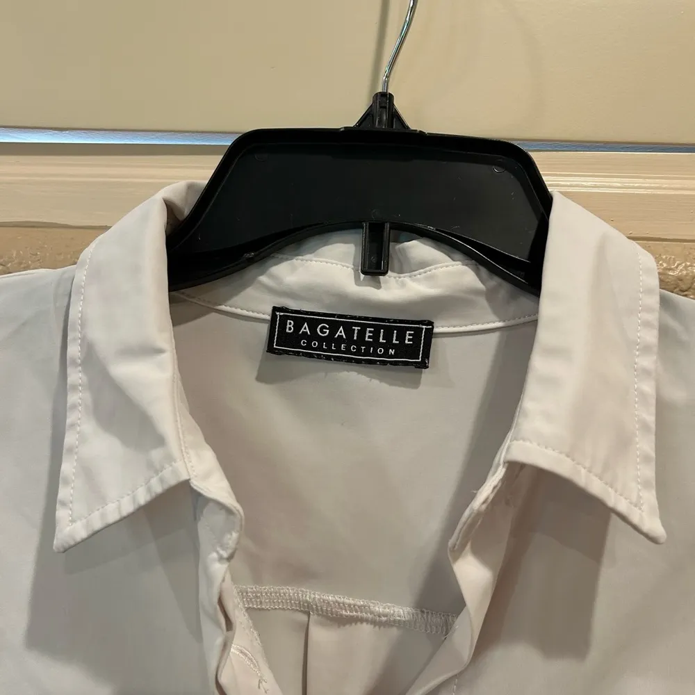 Bagatelle White Button-Up Shirt - Image 7