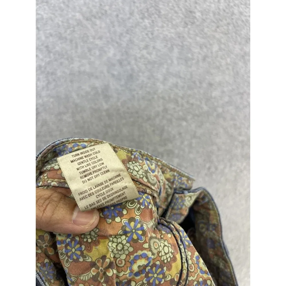 Paige Women's Blue Denim Capri Size 28 Venice Medium Wash Cotton Blend Low Rise - Image 3