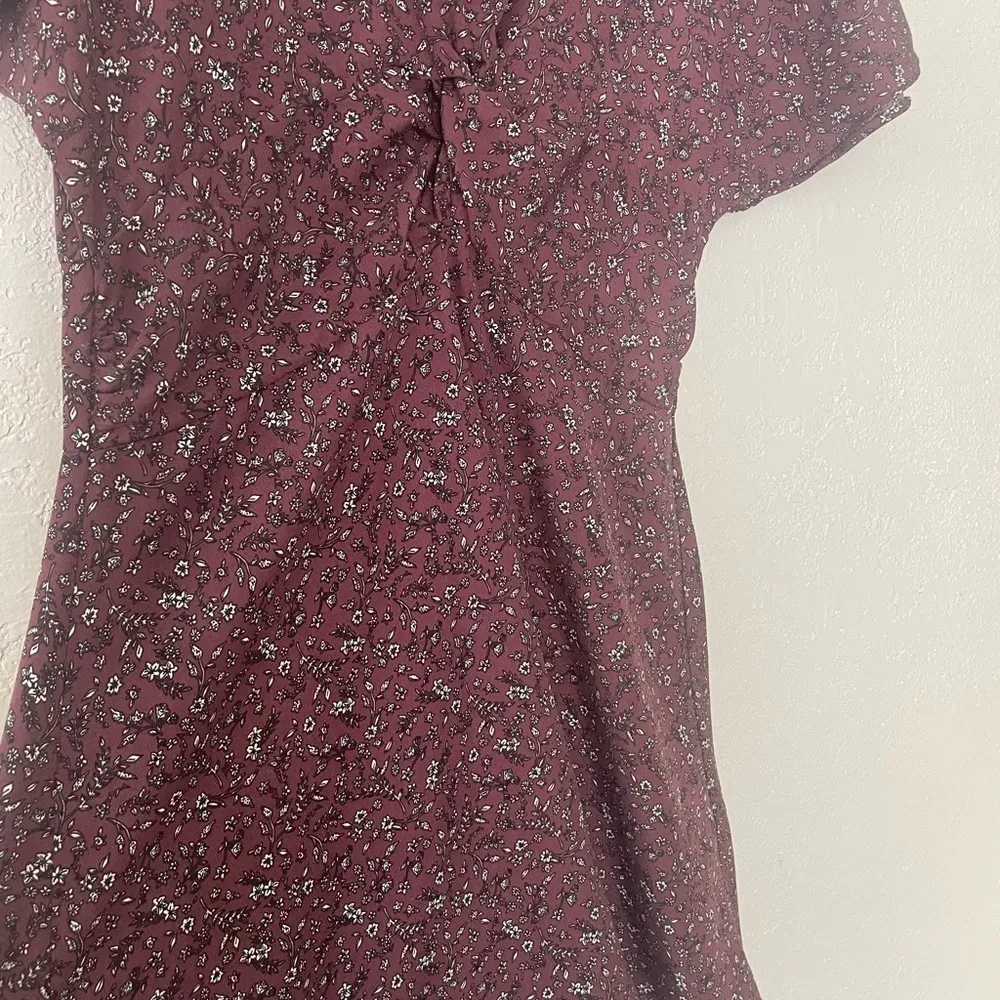 Emory park maroon floral dress - Image 4