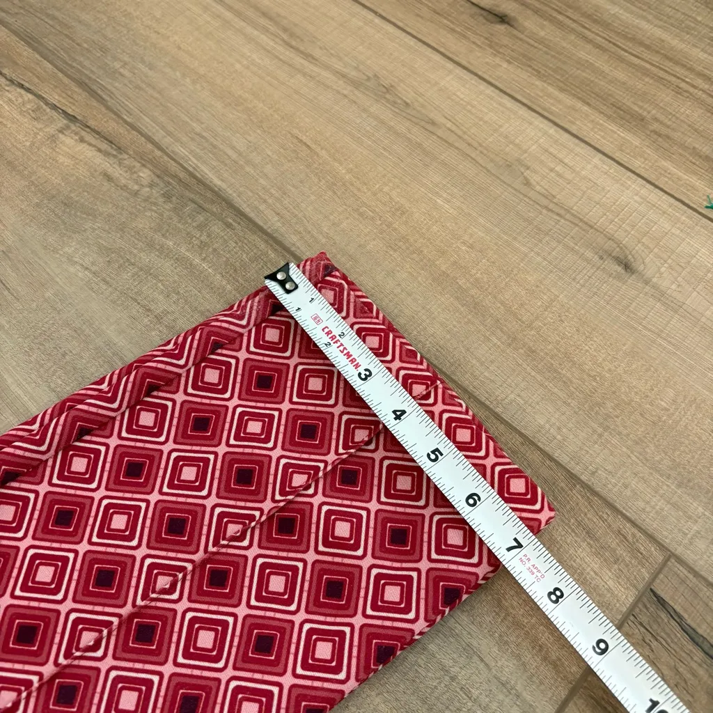 Pink Martini Geometric Patterned Trouser Pants Pink Size medium - Image 10