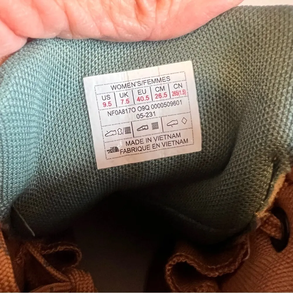 THE NORTH FACE NEW Women's Halseigh Hiker Shoe Size 9.5 #370 - Image 5