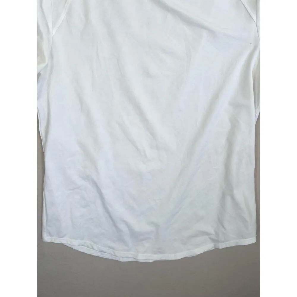 Zella White All Day Short Sleeves Stretch Breathable Lightweight TShirt Size S - Image 8
