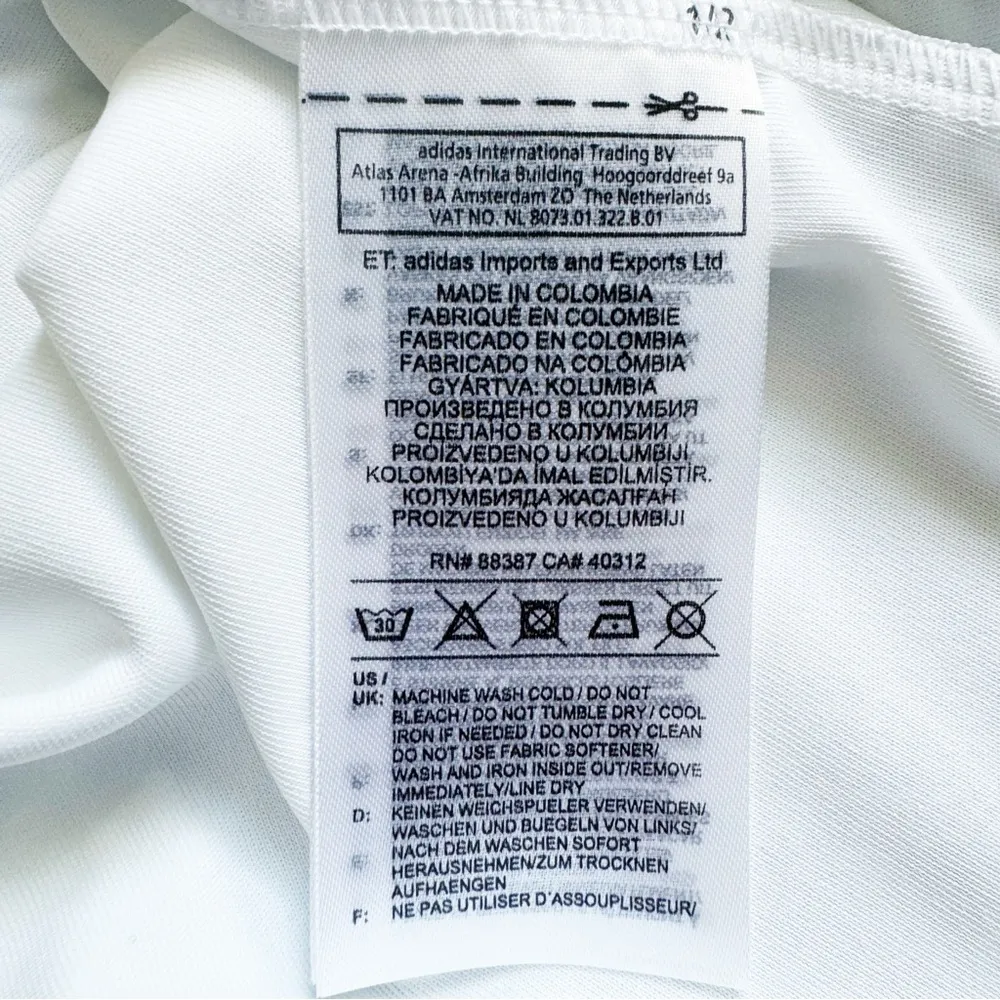 Adidas Los Angeles LA FC Soccer Jersey MLS Womens Medium White Gray Gift - Image 10