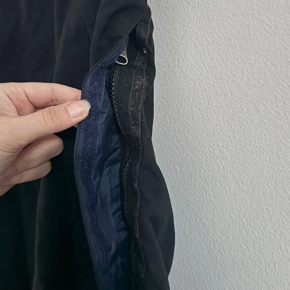 Patagonia Drop Seat Snowboarding Pants Women’s Size 10 Black Winter Ski - Image 9