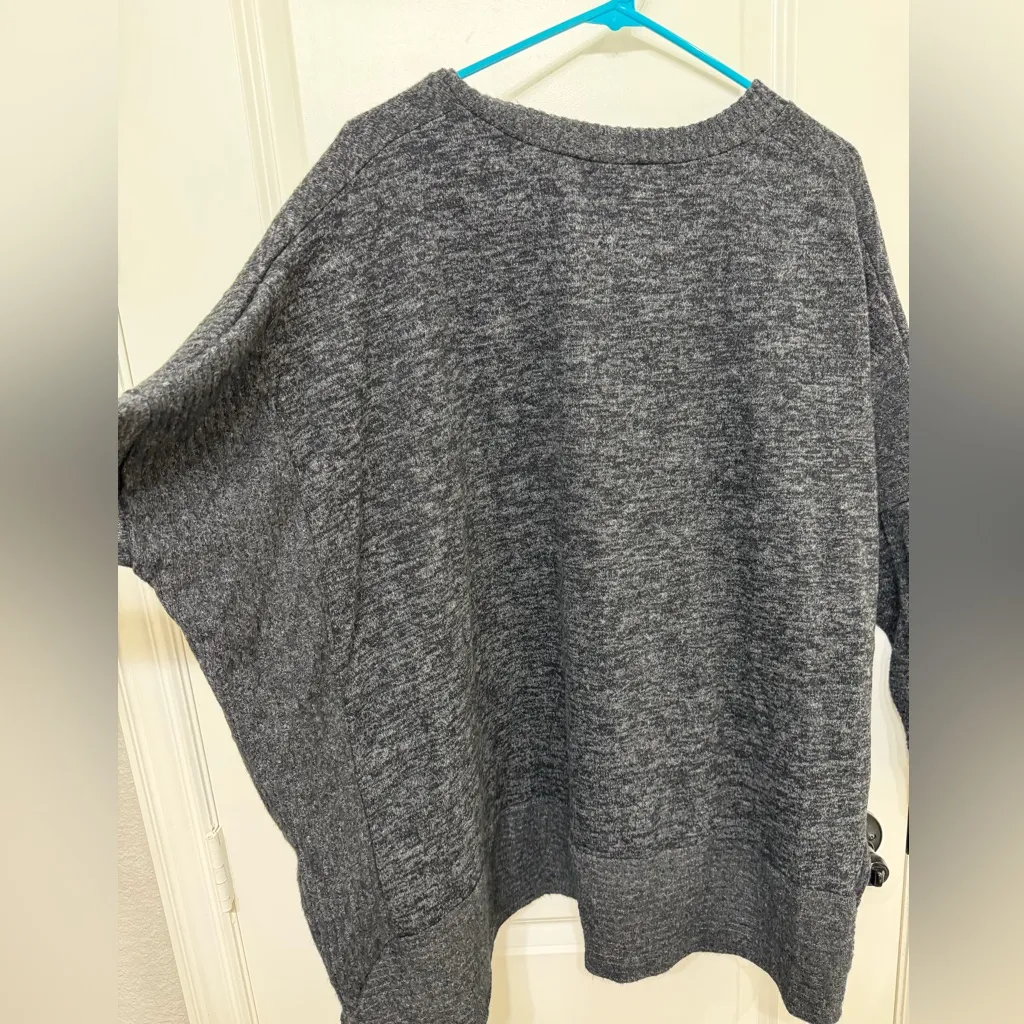White Birch Dark Gray Crew Neck Sweater - Image 6