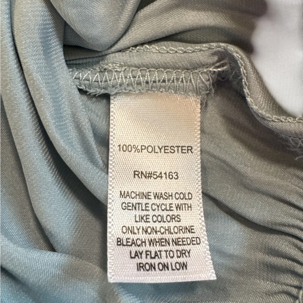 Marc New York Blue Ruffled Long Sleeve‎ Blouse - Image 6