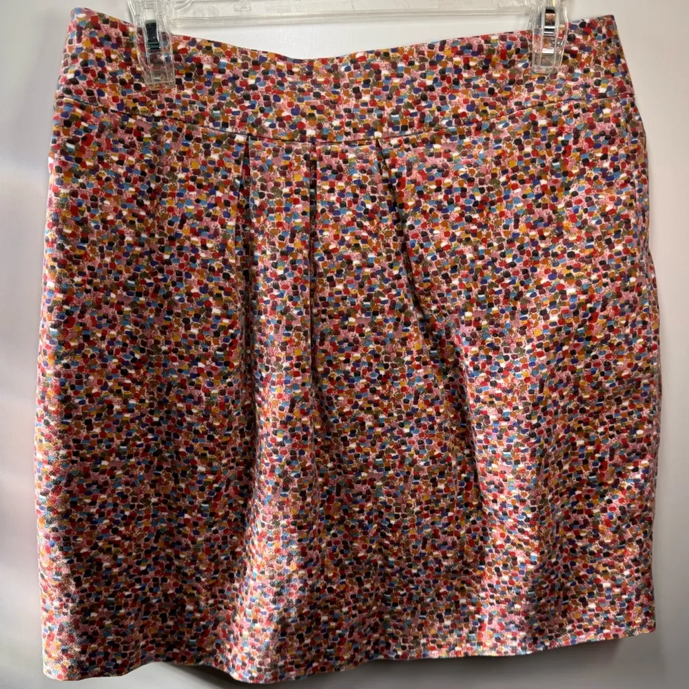 Anthropologie Elevenses Aerial Confetti Velvet Skirt- Size 4 - Image 2