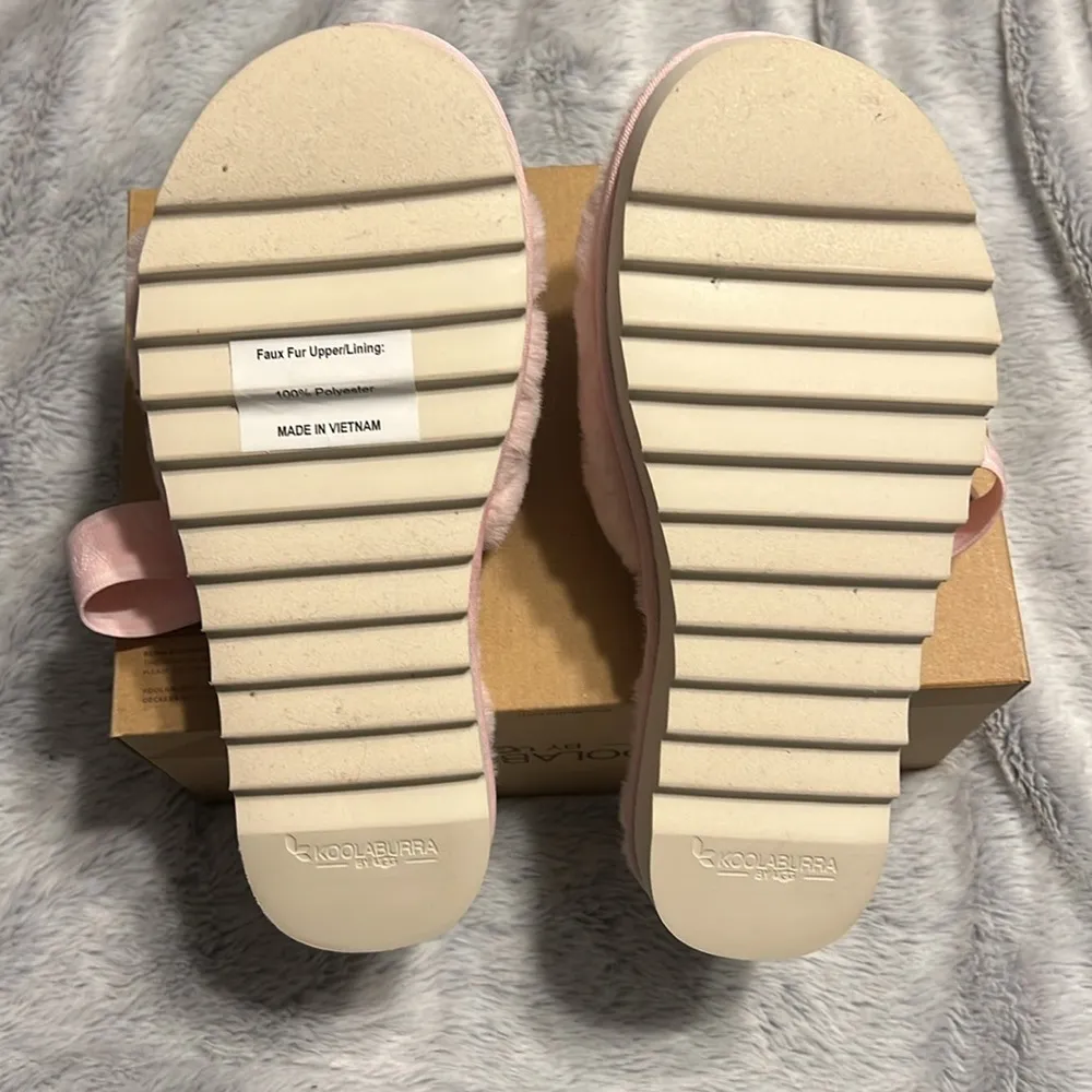 Koolaburra by UGG FuzZ'n ll Faux Fur Slipper Sandals - Image 5