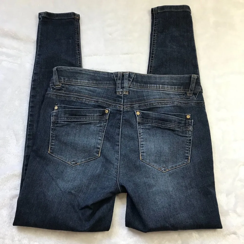 Democracy Ab Technology Skinny Jeans Women's Size 6 Dark Wash Cotton Rayon Denim - Image 7