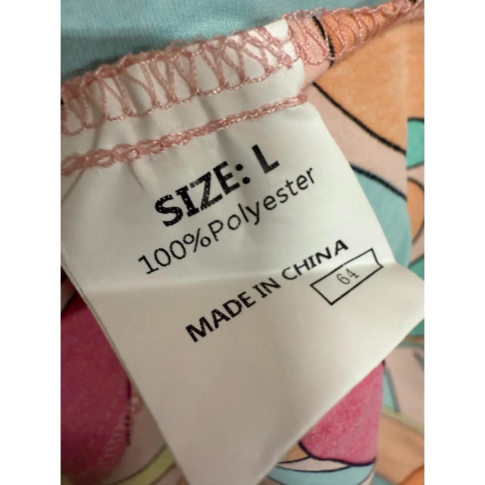 Women's Dress Abstract Print Casual Pullover V - Image 6