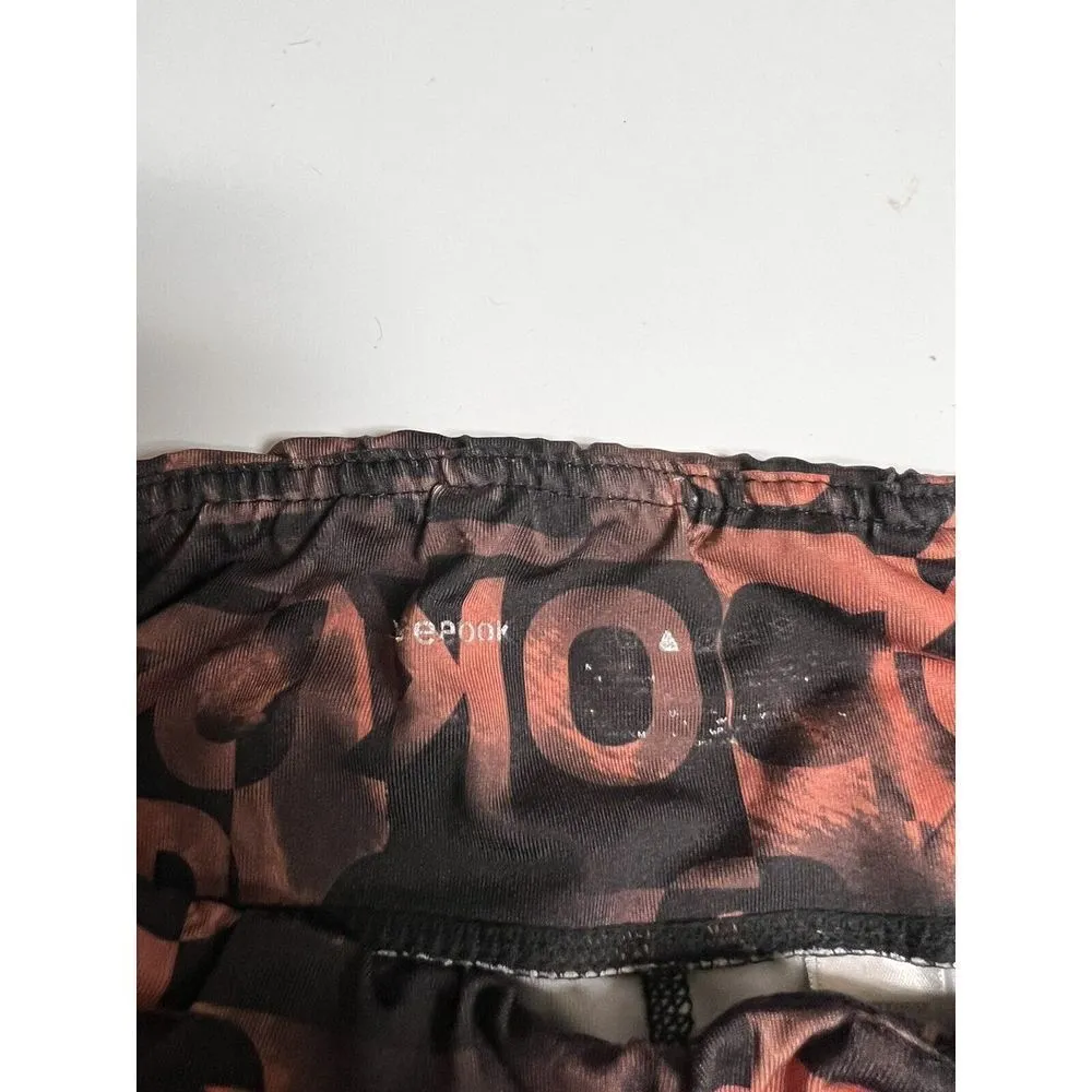 Reebok Leggings Women's XS Speedwick Multicolor Logo Pants Black Xsmall DDC-C‎ - Image 6