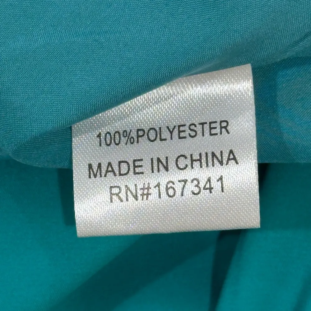 Luxury Affair Satin Maxi Dress Off The Shoulder Ruched Green 8 NWT - Image 14