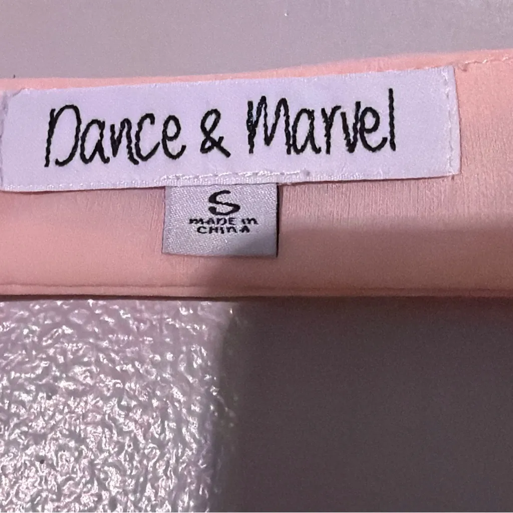 Dance & Marvel Light Pink Flowy Blouse - Image 3