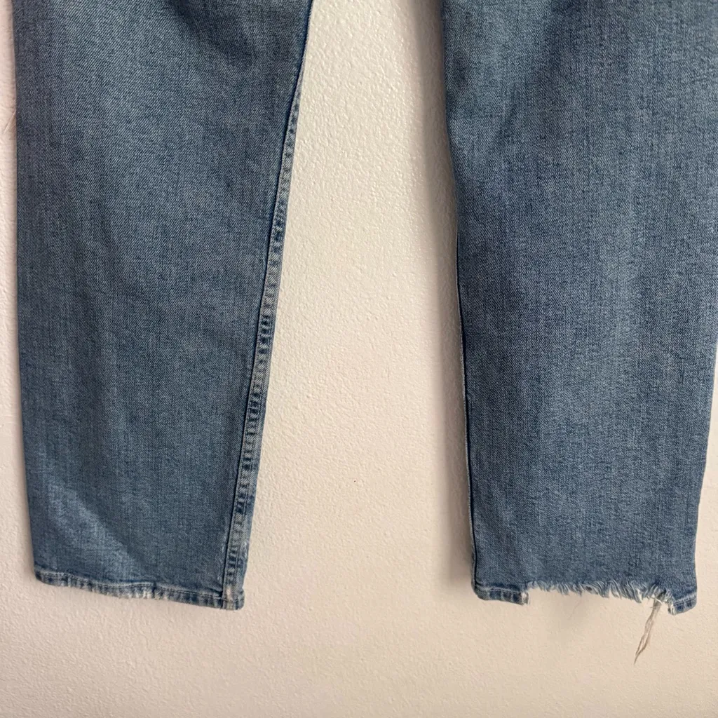 Mother The Tomcat Ankle Quite Contrary Jeans Blue Size 27 - Image 10