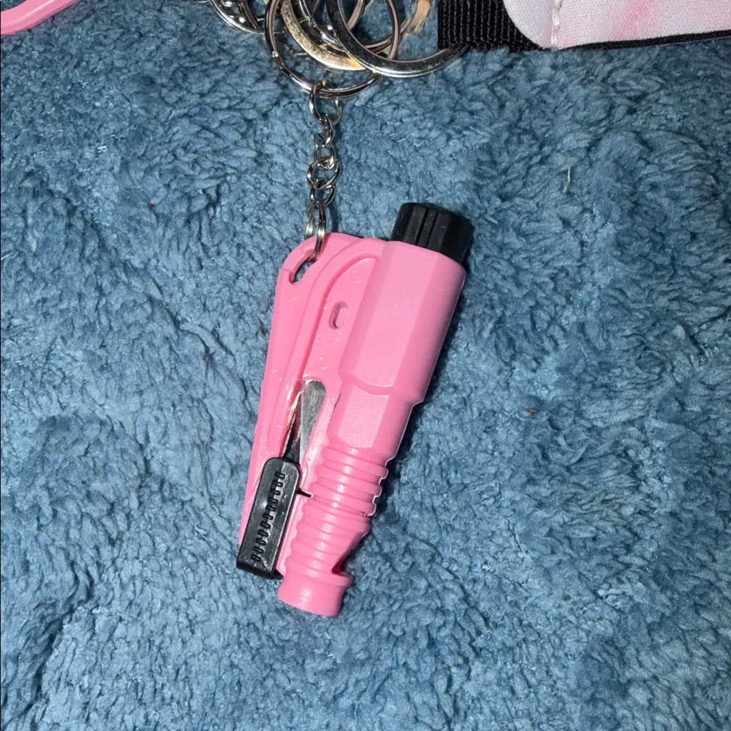 Soft Pink, Marble and Iridescent Women's Keychain & Accessories - Image 6