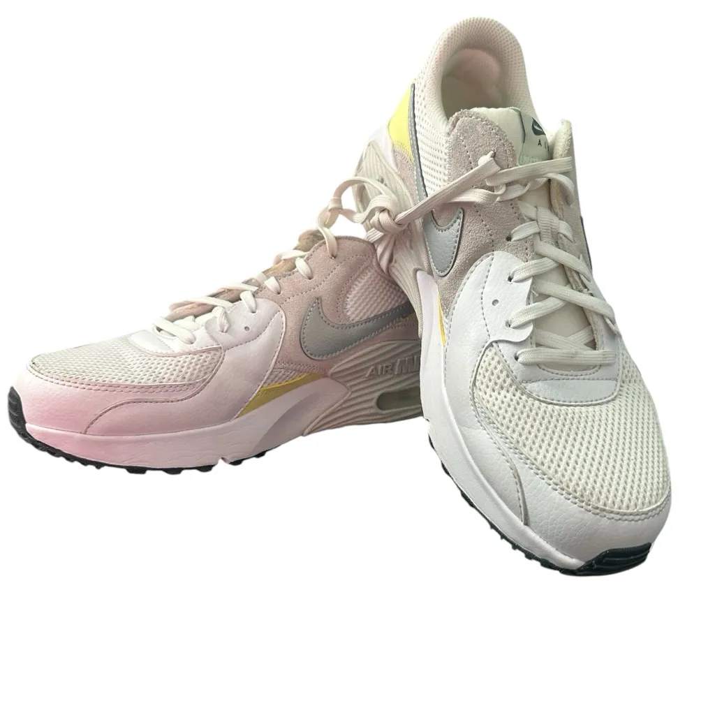 Nike‎  Air Max Excee CD5432-111 Women's Size 9.5 White Yellow Grey - Image 3