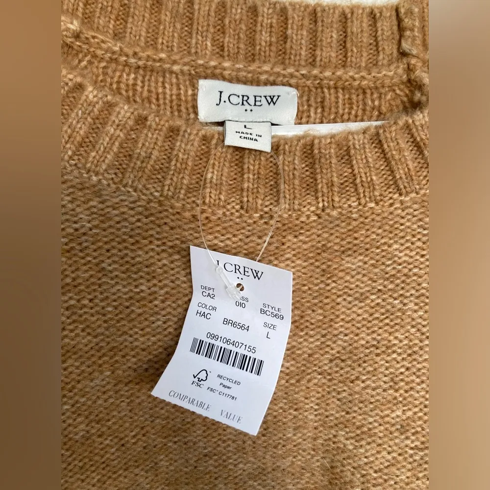New J. Crew wool and alpaca blend sweater - Image 2
