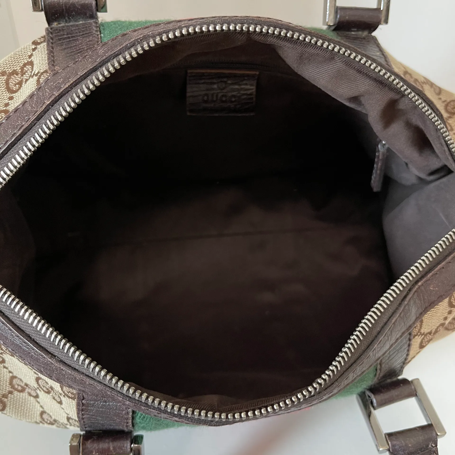 Gucci Authentic  GG Sherry line Boston bag - Image 9