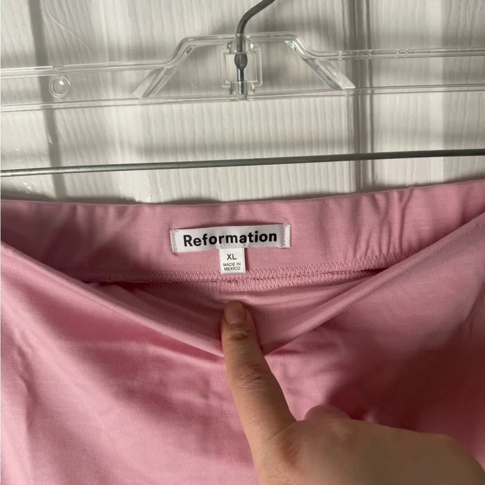 Reformation Adalynn Knit Two Piece in Babygirl XL - Image 11