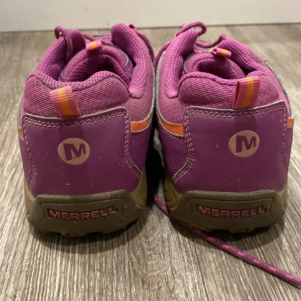 Merrell chameleon low lace hiking shoes dark purple 6 women’s - Image 4