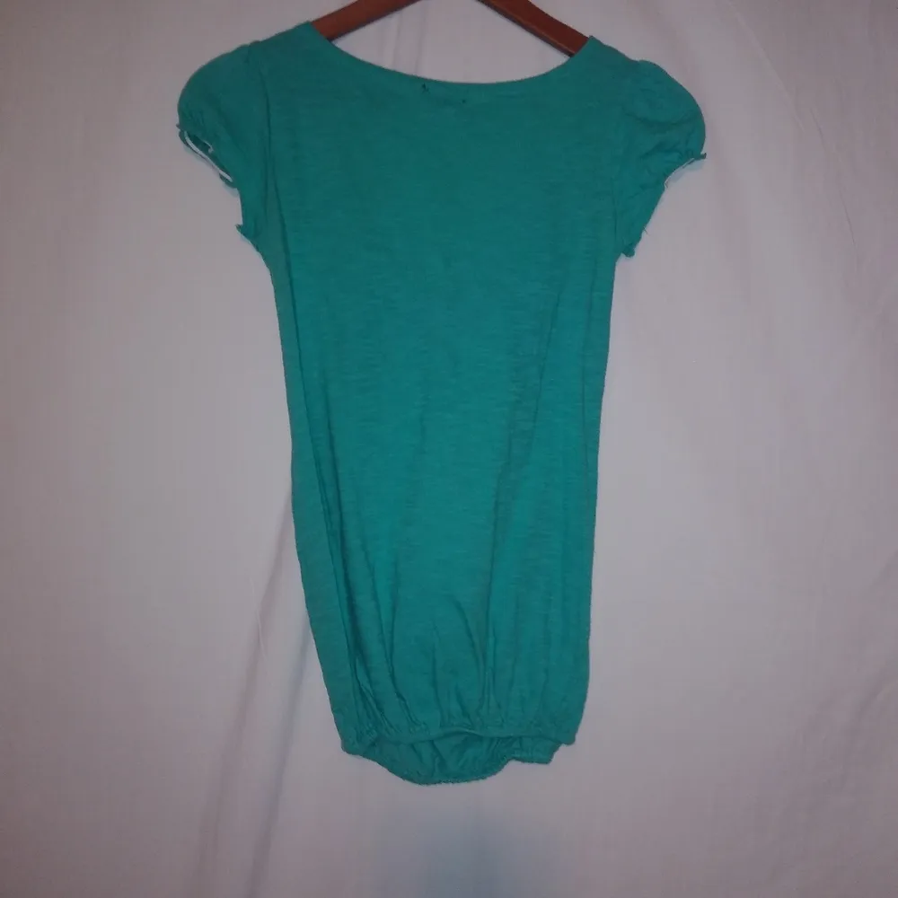 EYESHADOW S Turquoise Baby Doll Top - Image 3