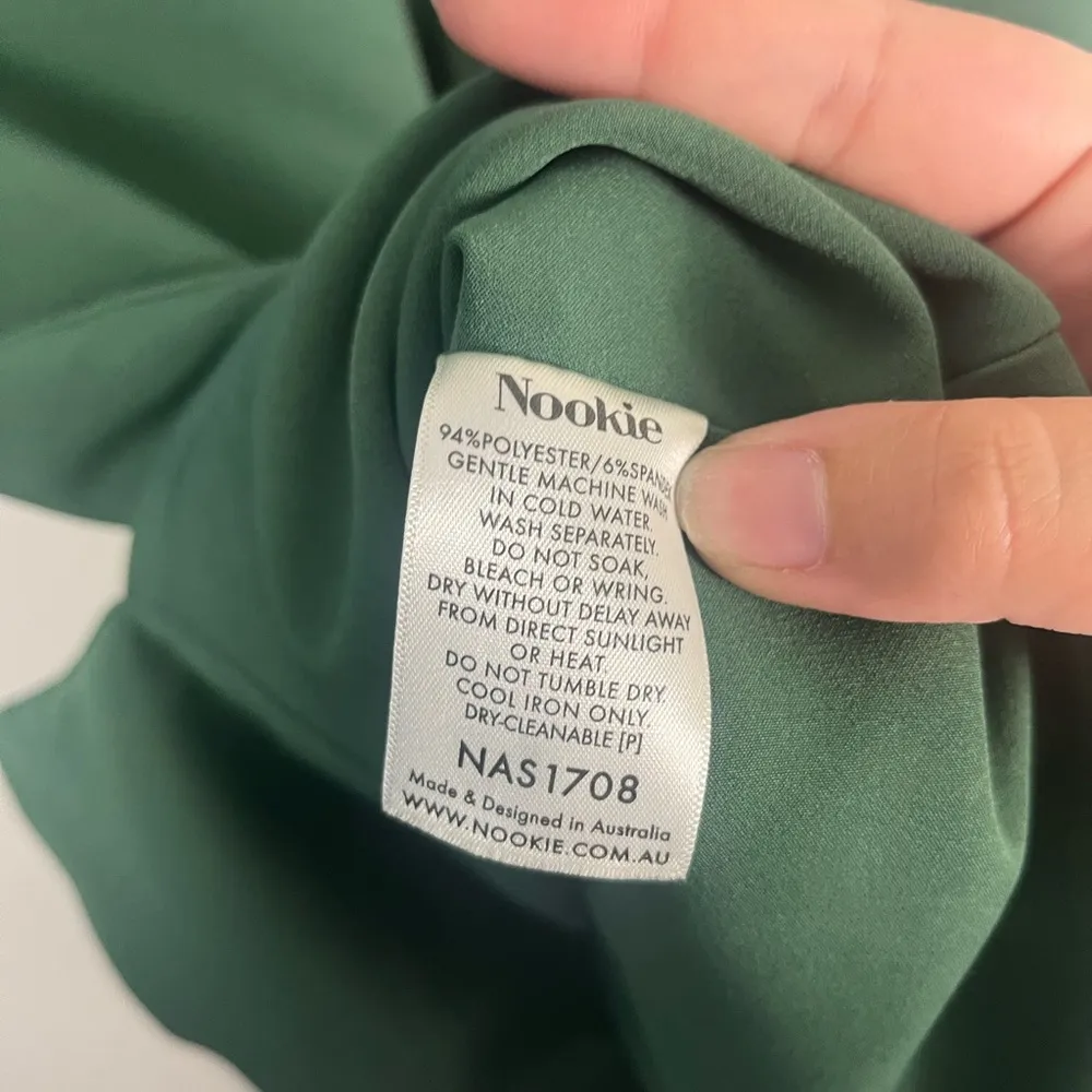 Revolve Nookie Billie Mini Dress in Khaki Green Size small - Image 8