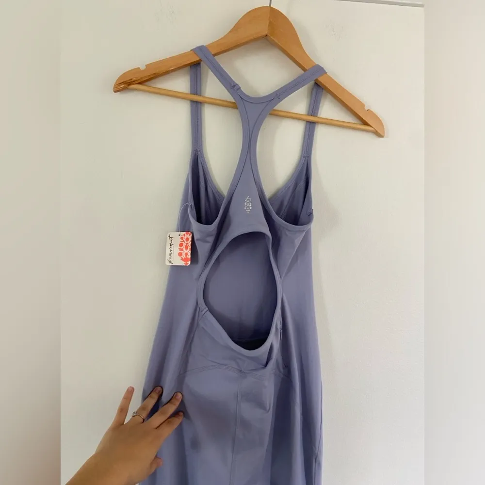 NWT FP free people movement Let’s Bounce One Piece jumpsuit purple size s - Image 8