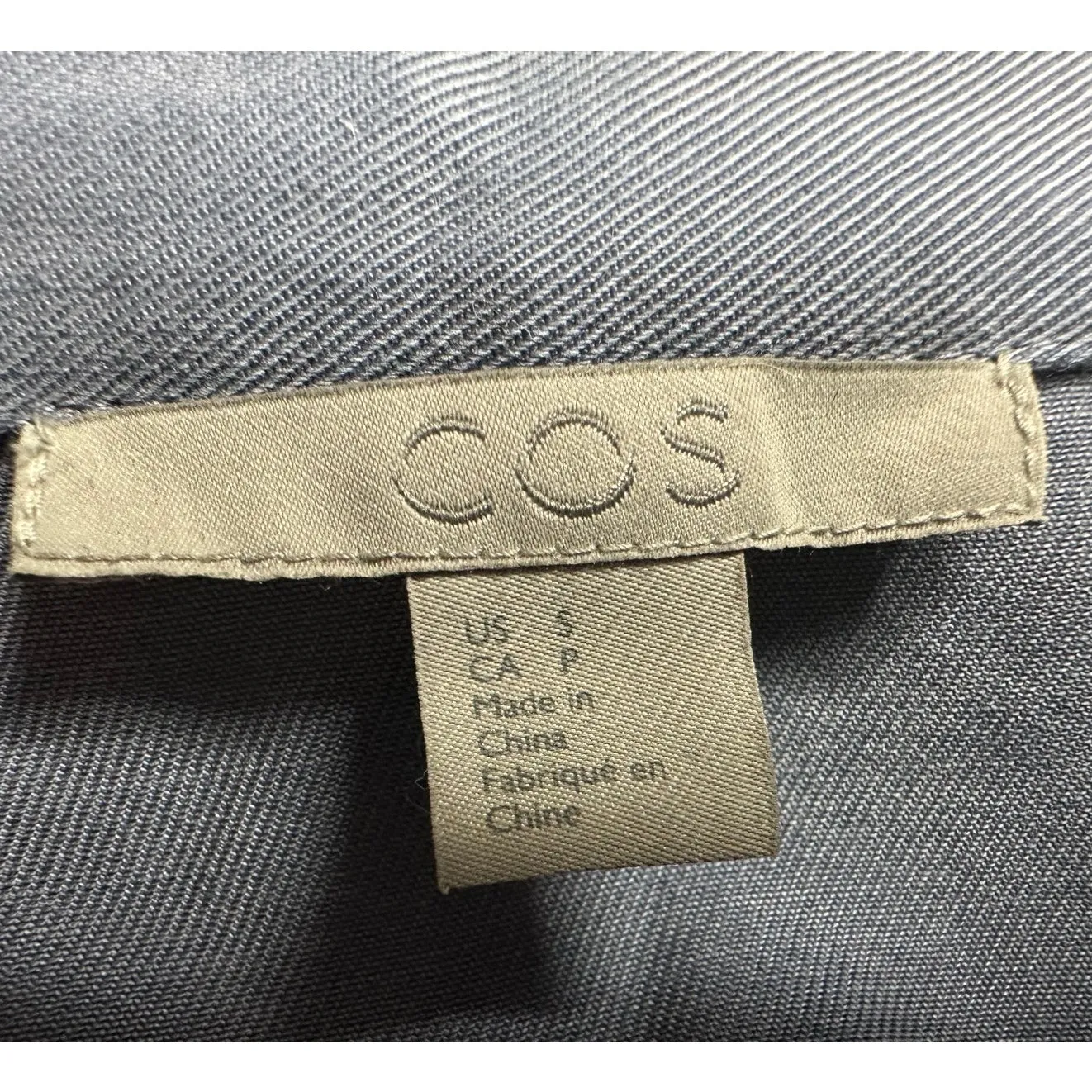 COS : Dusty Blue Button Down - Image 5